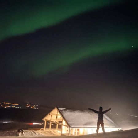 Вилла Akureyri - Cabin With An Amazing View Экстерьер фото