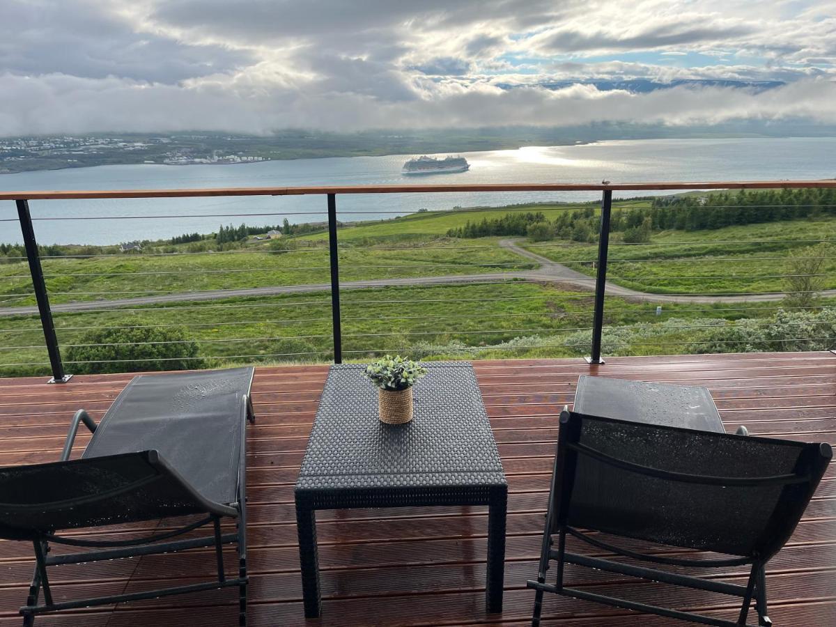 Вилла Akureyri - Cabin With An Amazing View Экстерьер фото